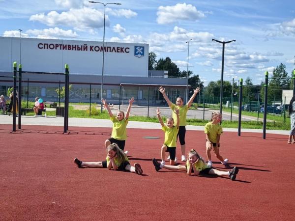 Торжественное открытие новой благоустроенной площадки в г.Каменногорск