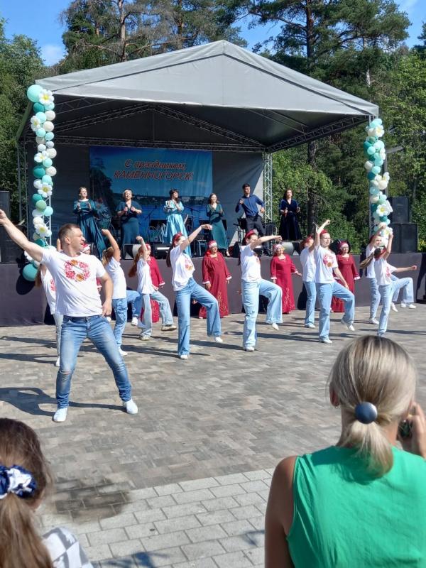Праздничные мероприятия, посвящённые 77-летию города Каменногорск