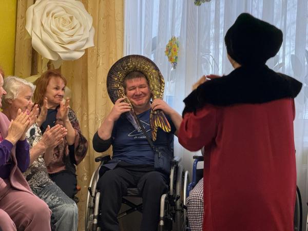 Концерт "Мы дарим Вам свои сердца" для гостей Каменногорского Дома интерната