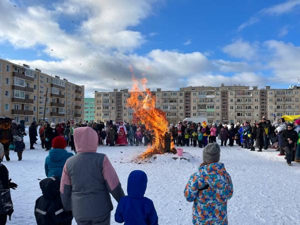 Народные гулянья "Солнечная Масленица", посвящённые проводам Зимы