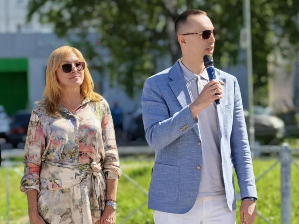 Торжественное открытие новой благоустроенной площадки в г.Каменногорск