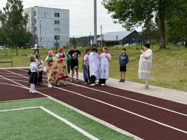 День России в летнем лагере